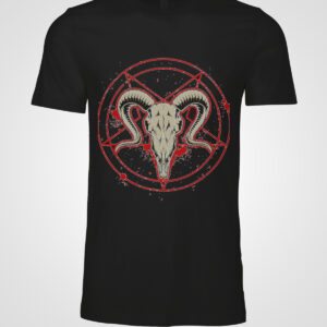Skull Ram big horns